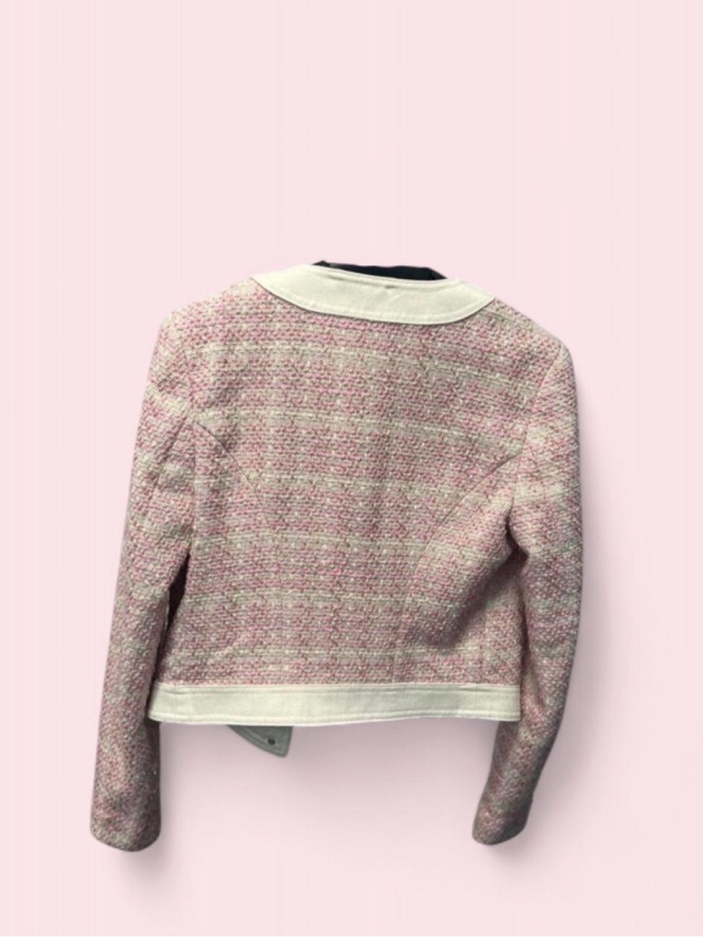 GUESS U.S.A tweed pink jacket - Picture 2 of 4